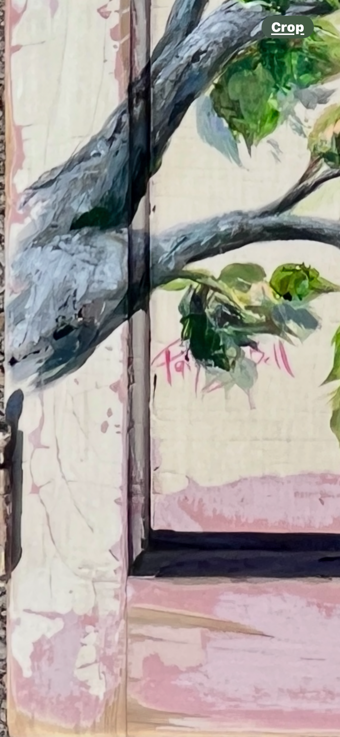 Roseate Spoonbill Painting by New Orleans Artist Paige DeBell – Original Coastal Bird Art on Salvaged Door – Pink Coastal Wall Decor