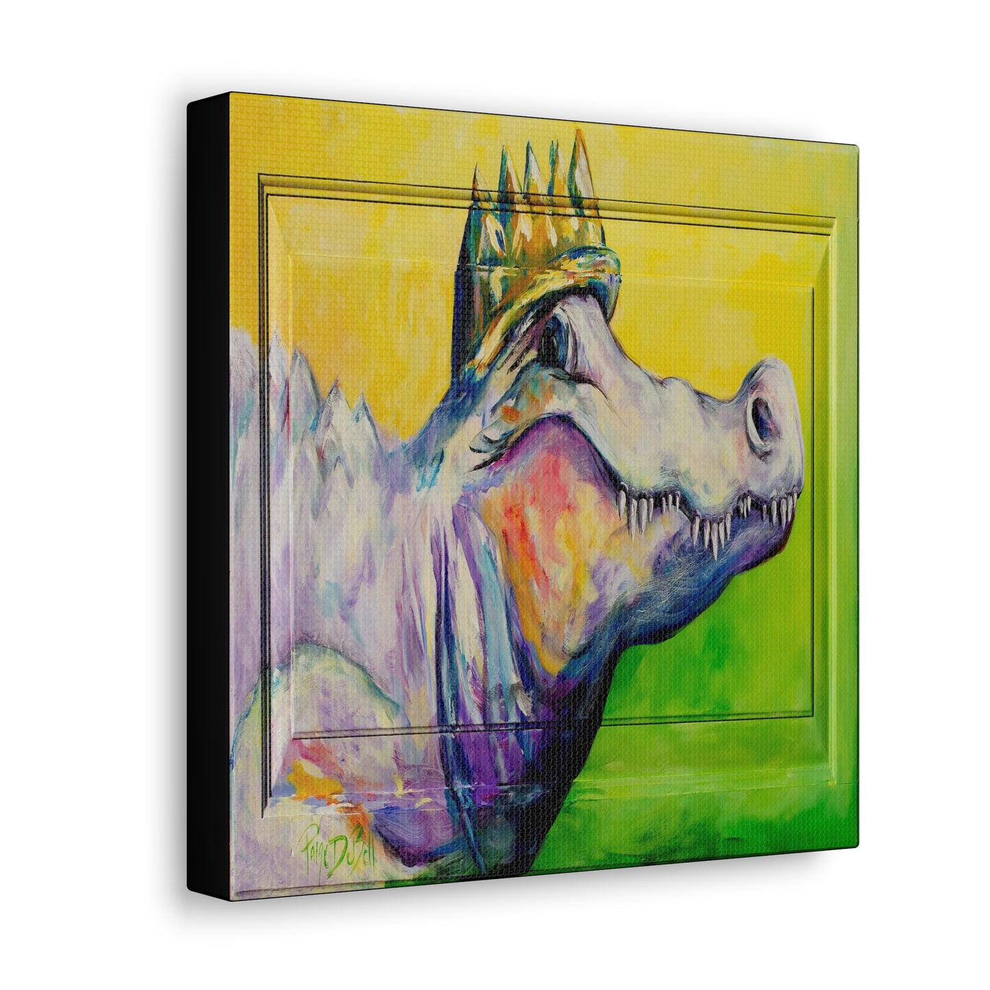 King Gator Canvas Gallery Wrap