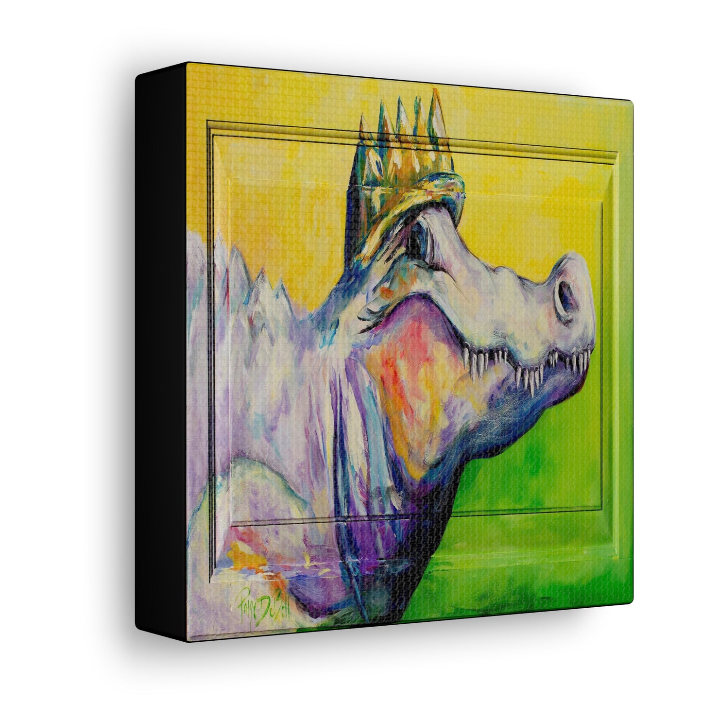 King Gator Canvas Gallery Wrap