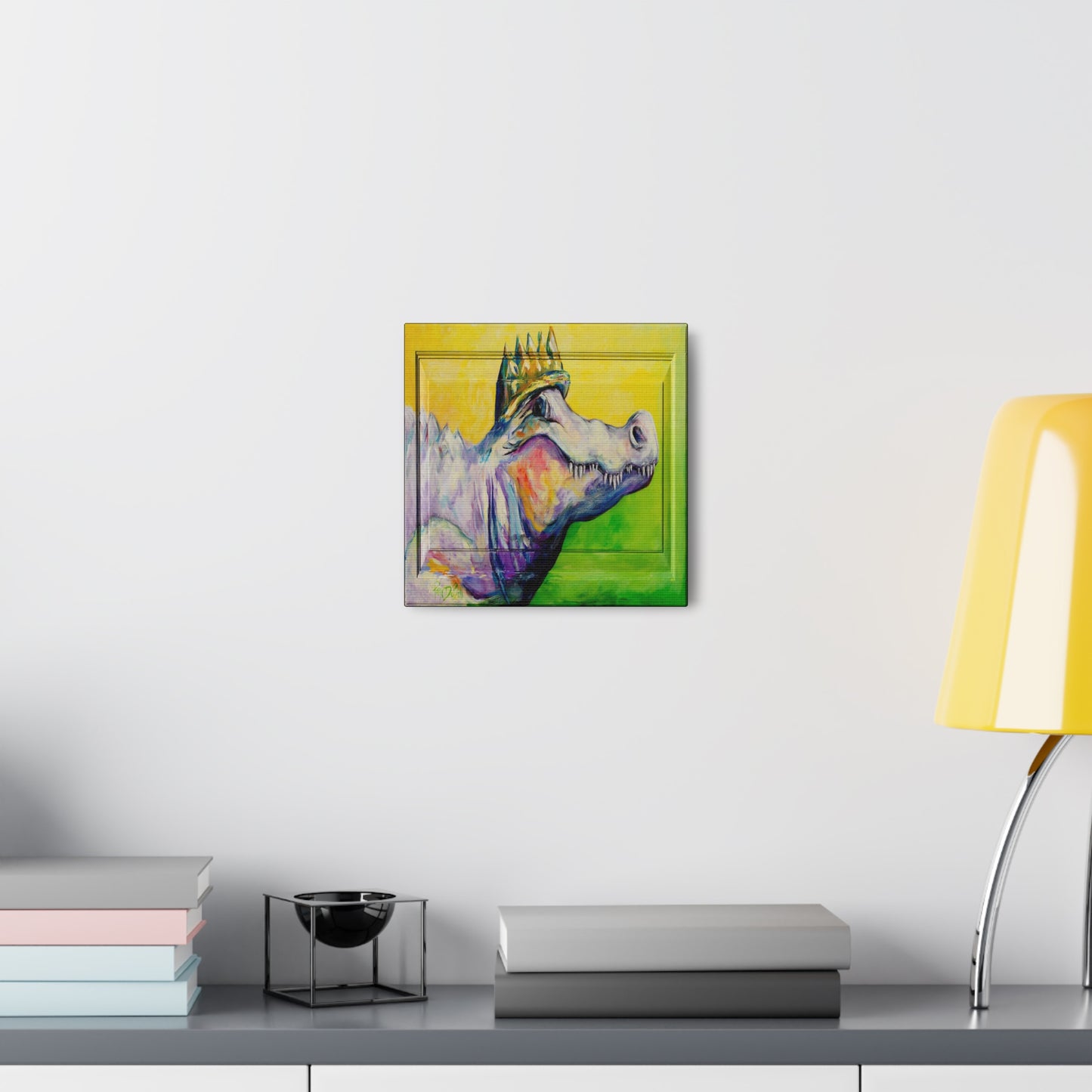 King Gator Canvas Gallery Wrap