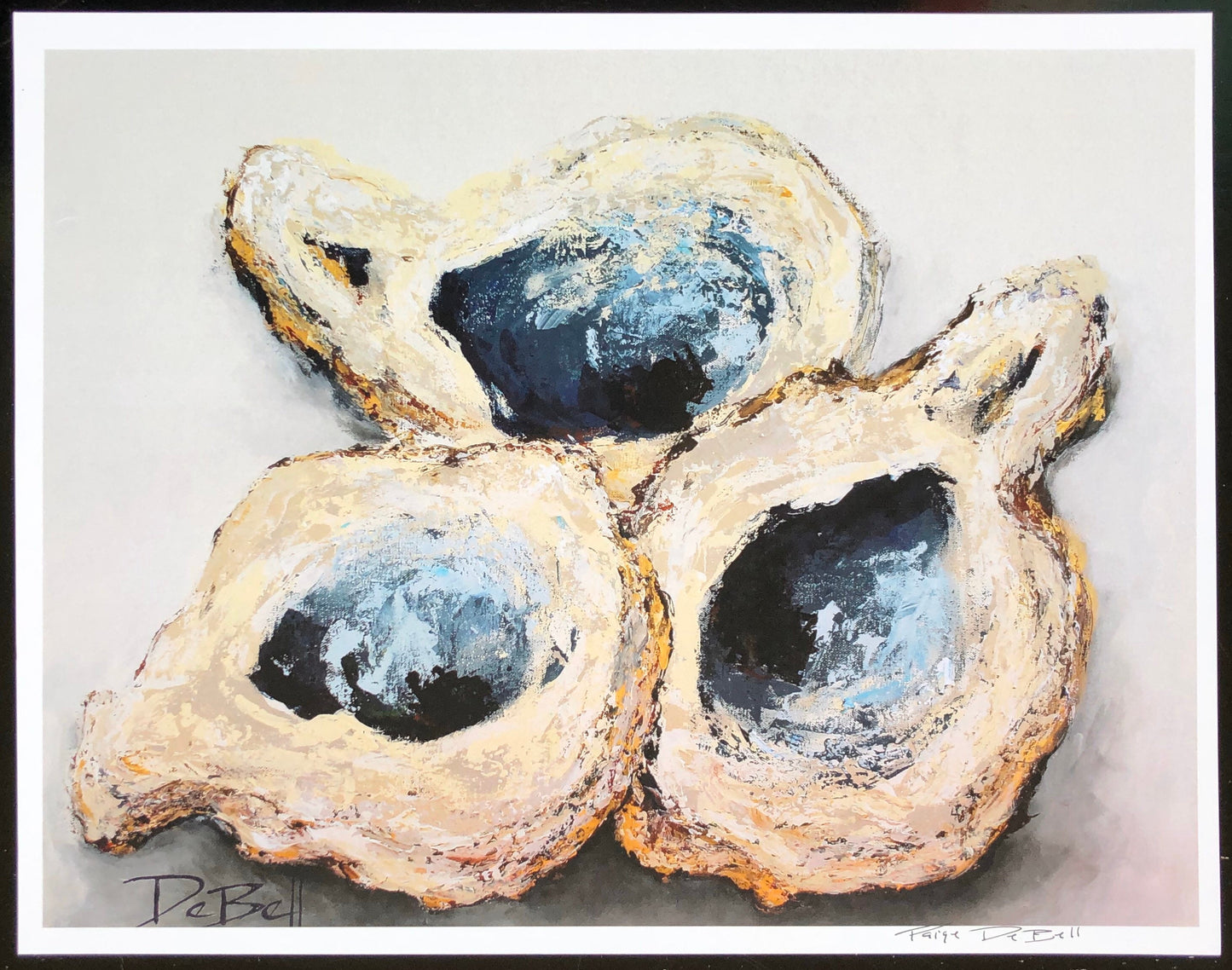 Felix's Oysters ** 11" x14" Print of my original painting by New Orleans artist, Paige DeBell